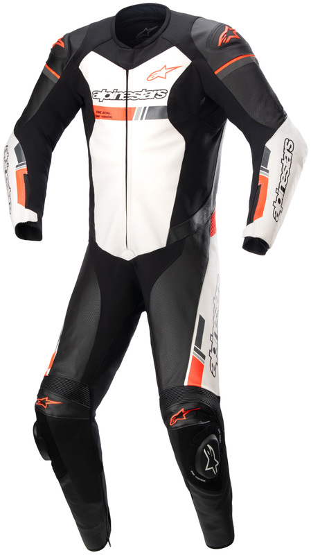 Skinnställ Alpinestars GP Force Chaser V2 1-pcs, svart/vit/röd - MC skinnställ - D439126 - 2