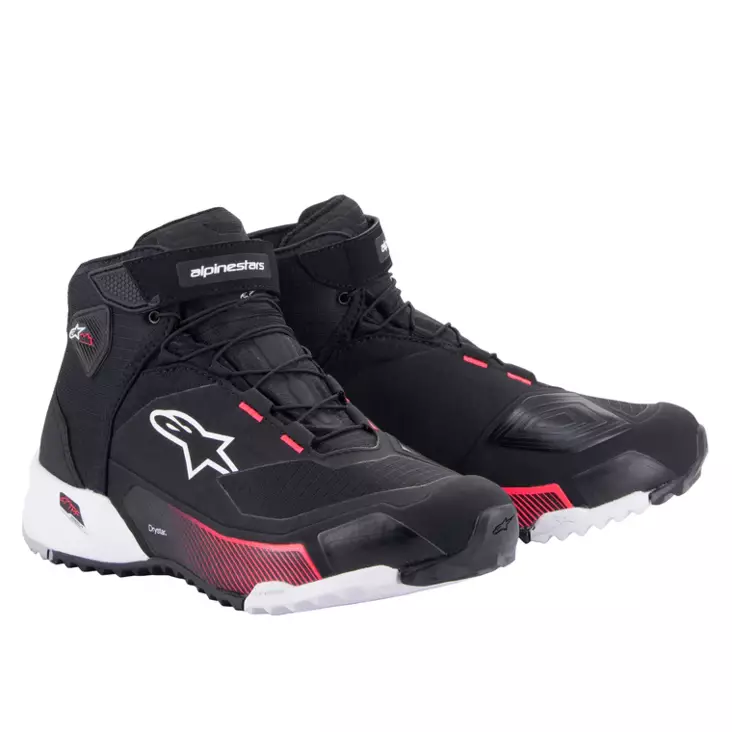 Dam MC-Skor Alpinestars CR-X Drystar, svart/röd - MC stövlar och skor - D458096 - 1