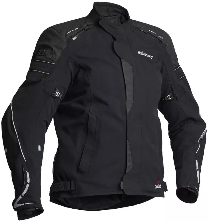 MC jacka Halvarssons Walkyria för damer, svart - MC jackor - 710-66800000-36 - 1