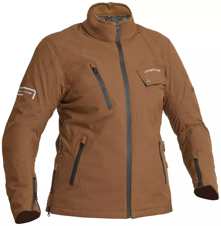 MC jacka Lindstrands Kvien för damer, brun - MC jackor - 720-21051030-36 - 1