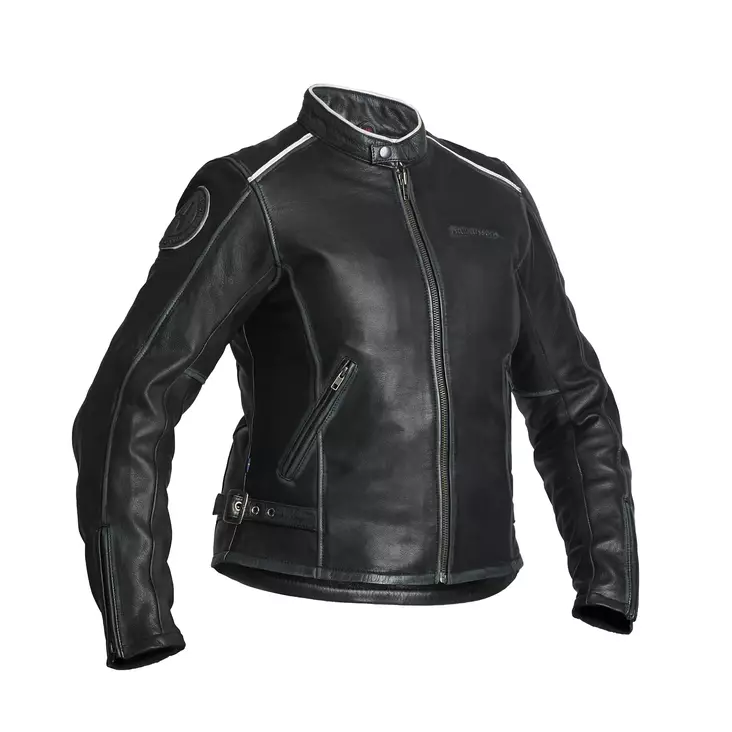 MC skinnjacka Halvarssons Nyvall för damer, svart - MC skinnjackor - 710-22010400-36 - 1