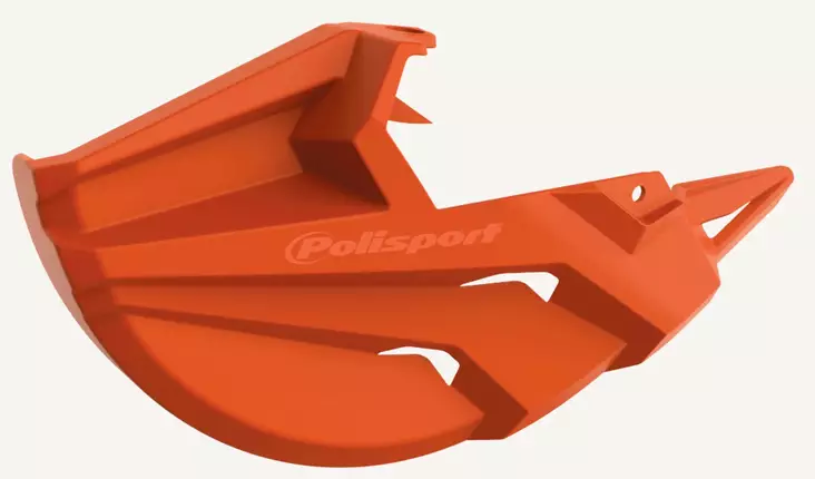 Polisport Parcial Disk Protector Orange - Motocross gaffelbensskydd - 179-8155000006 - 1