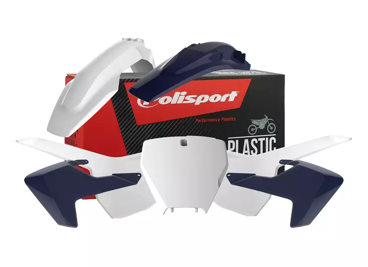 Polisport plastkit TC125/250, FC250/350/450 16-18, OEM - Motocross plastsats - 178-90686 - 1