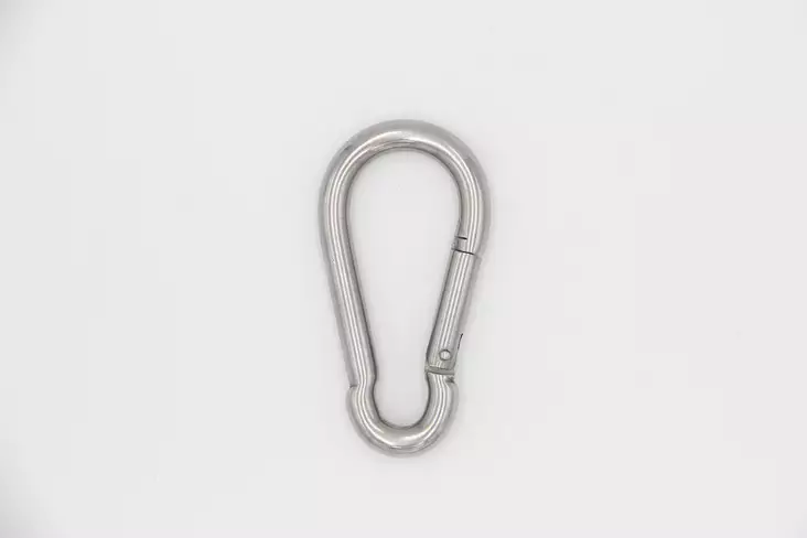 Qvarken Brandkårshake AISI316 6mm 60mm - Karbinhakar och länkar - 103-09-0006 - 1