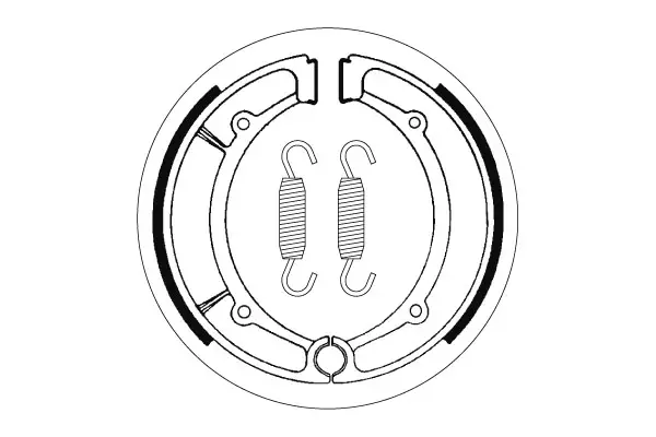 SBS Bromssko 2066 - MC Bromsskor - 23-2066 - 1