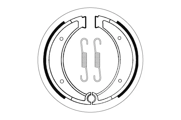 SBS Bromssko 2116 - MC Bromsskor - 23-2116 - 1