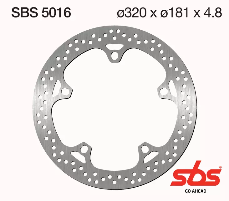 Sbs bromsskiva Standard - MC Bromsskivor - 230-5016 - 1