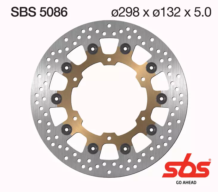 SBS Bromsskiva Standard - MC Bromsskivor - 230-5086 - 1