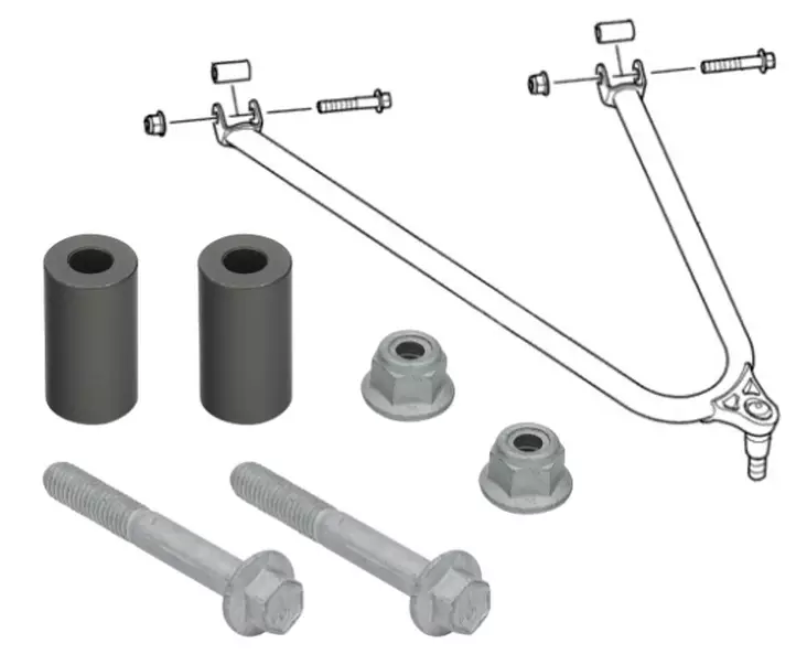 SNO-X A-ARM Bussningssats ARCTIC CAT - Snöskoter bussningar - 88-08616 - 1