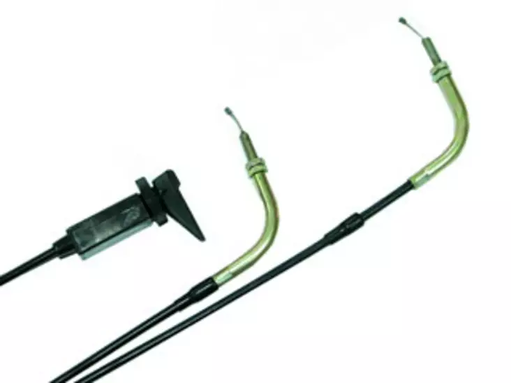 Sno-X Chokekabel Universal dubbel 90 grader - Snöskoter chokevajer - 85-046 - 1