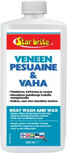Boat Wash & Wax 500ml - Underhållsprodukter - 136-89816 - 0