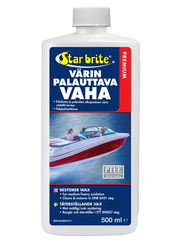 Star brite Färgåterställande vax 500ml - Underhållsprodukter - 136-86016 - 1