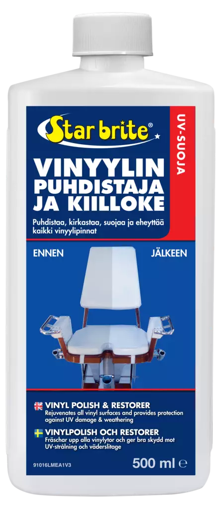 Vinyl Cleaner/Polish 500ml - Underhållsprodukter - 136-91016 - 1