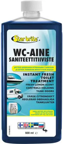 Instant Fresh Toilet Chem. Citron saneringsvätska 500ml - Underhållsprodukter - 136-71716 - 1