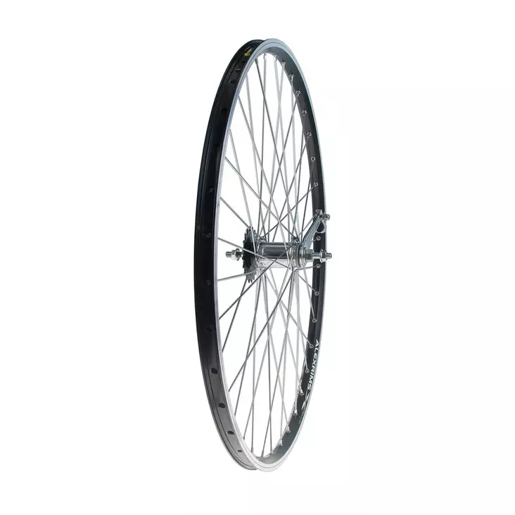 Bakhjul 28" 19-622 Shimano 1v, Alex X-2000, 2-pottnad, alu, svart - Fälgar bak 1 v - 59086 - 2