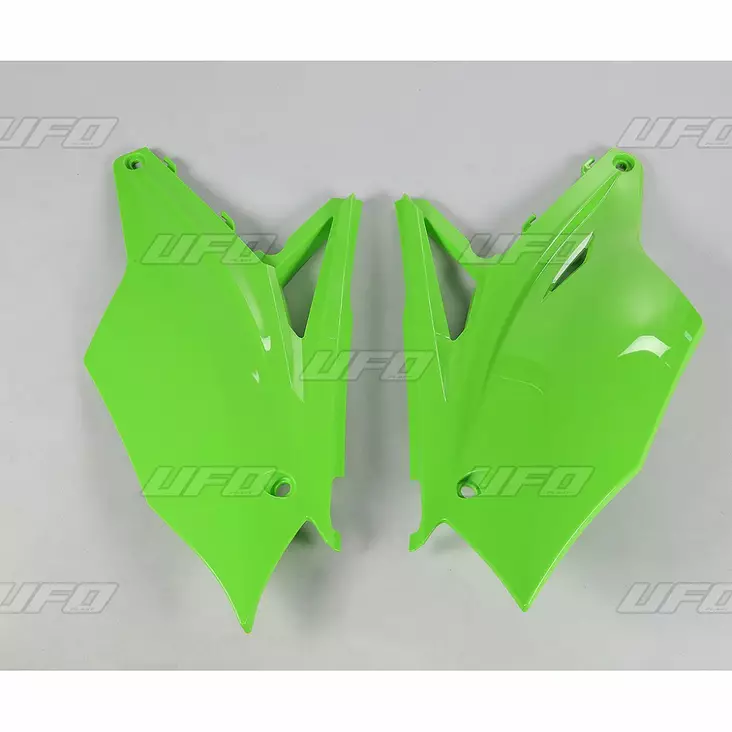 UFO Sidopanel KX450F 16- KX250F 17- grön 026 - Motocross sidopanel - 650-4737-026 - 1