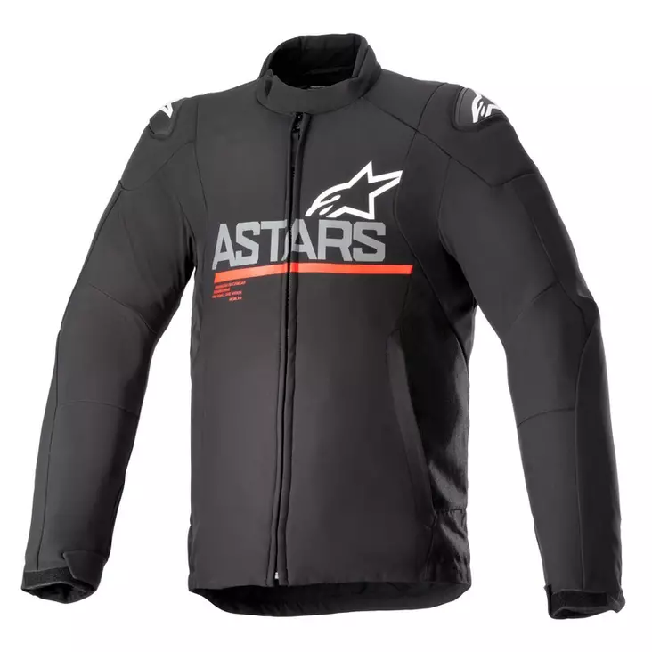 Vattentät MC-jacka Alpinestars SMX, svart/röd - MC jackor - D439196 - 2