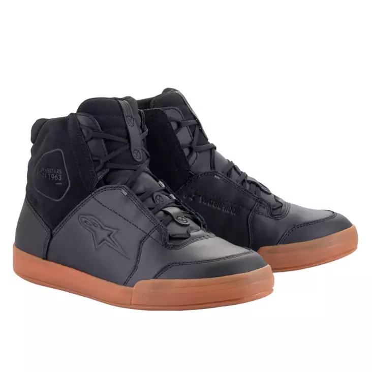 Vattentäta MC-Skor Alpinestars Chrome, svart/gummi - MC stövlar och skor - D439576 - 1
