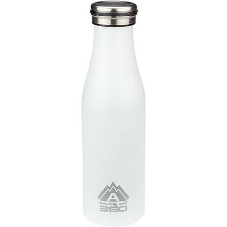 Abbey metalldricksflaska med dubbelt skal 0,45l, vit - Drickflaskor och Shakers - kl901217 - 1