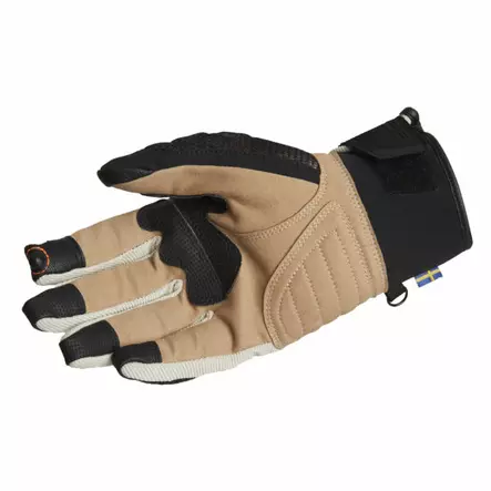 MC handskar Lindstrands Nyhusen, svart/khaki - MC handskar - 720-21120103-07 - 3