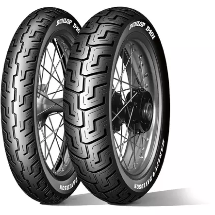 Dunlop D401F 100/90-19 57H TL Fr. Harley-Davidson - Pirelli däcken - 544-639877 - 1
