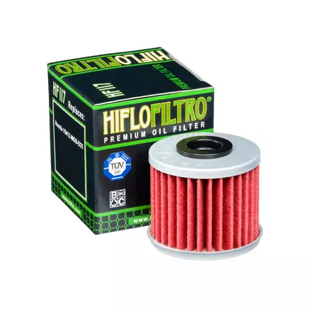 Hiflo oljefilter HF117 - MC Oljefilter - 20-HF117 - 1