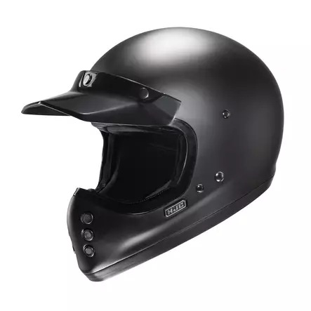 Motorcykelhjälm HJC V60, mattsvart - MC integralhjälmar - 630-22077 - 2