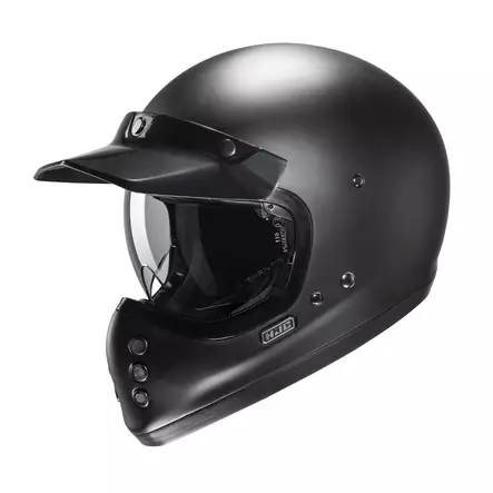 Motorcykelhjälm HJC V60, mattsvart - MC integralhjälmar - 630-22077 - 1
