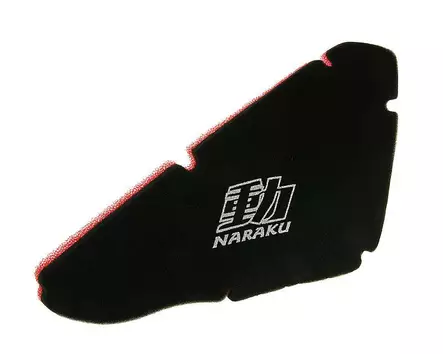 Naraku Luftfilter, Double Layer, Aprilia SR Inje. / Gilera- / Piaggio PureJet - Luftfilter - 302-0957 - 1