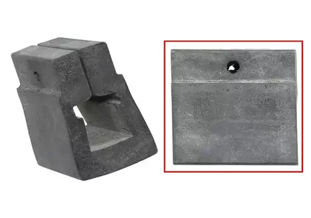 Sno-X Genomslagsdämpare Polaris - Snöskoter genomslagsgummi - 84-04097 - 1