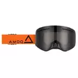 AMOQ Vision Vent+ Magnetic Goggles Red-Black - Smoke - Skoterglasögon - 645-23130327 - 1