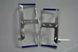 AXP Radiator Braces Blue Spacers Yamaha YZ125 02-20 - Motocross kylarskydd - 397-AX3017 - 2