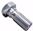 Banjobult Enkel M10 x 1,25. Krom. - MC Bromsslangar - 37-1891-37 - 1