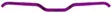 CFR 29er Styre, 1" 7/8 Lila/Svart - Snöskoter styren - 928-1059-07 - 1