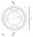 Supersprox / JT Rear sprocket 857.47 - MC Bakdrev - 27-2-857-47 - 1