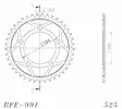 Supersprox / JT Rear sprocket 898.37 - MC Bakdrev - 27-2-898-37 - 1