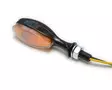 Hyper Microblinkerspar, svart metall e-appr. - MC Blinkers - 15-987 - 1