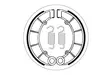 SBS Bromssko 2027 - MC Bromsskor - 23-2027 - 2
