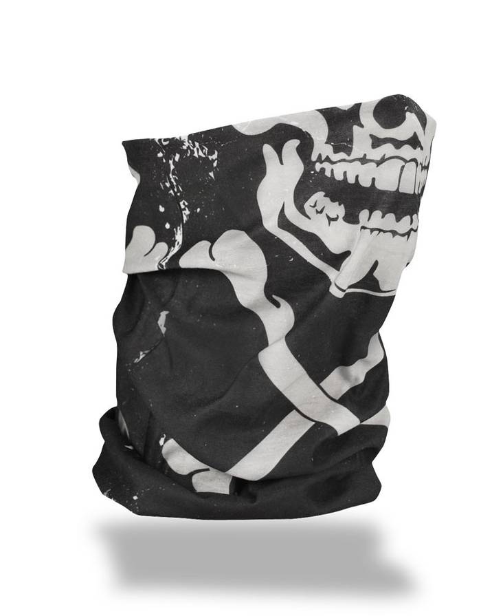 Motley tube X-Bones - Hjälmhuvor och balaclavas - T227 - 1