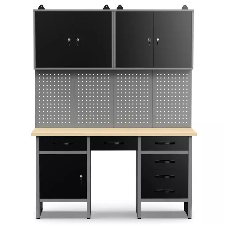 Timco Pro 205x60x160 cm verktygsskåp - Förvaring och lagring - 102812507 - 1
