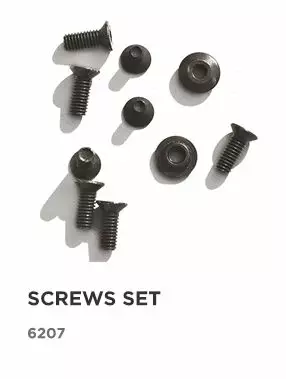 Airoh Airoh Aviator 2.1/2.2/2.3/Ace skruvar till skärmförlängning - Hjälm reservdelar - 57-9-6207 - 1