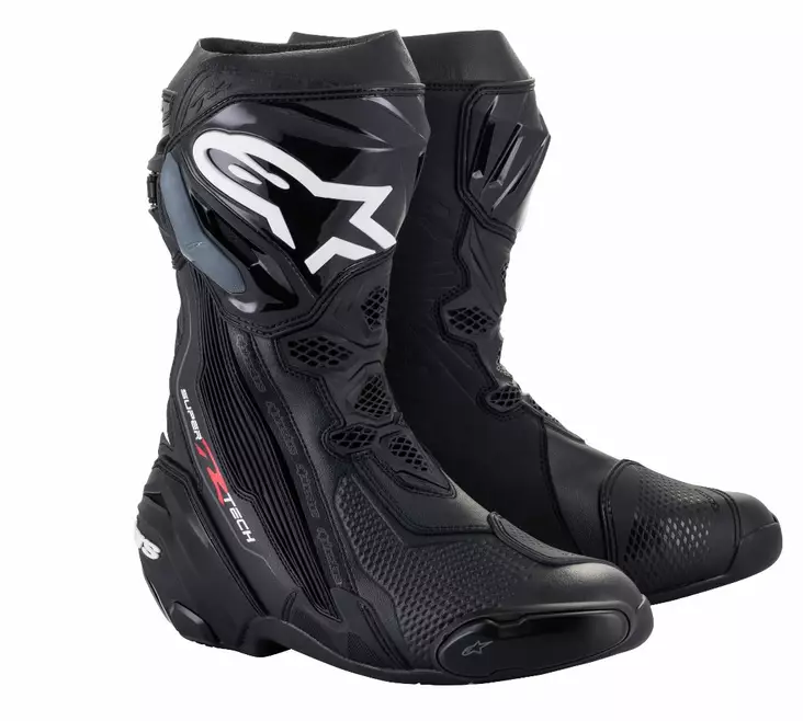 MC-stövlar Alpinestars Supertech R v2, svart - MC stövlar och skor - D372847 - 1