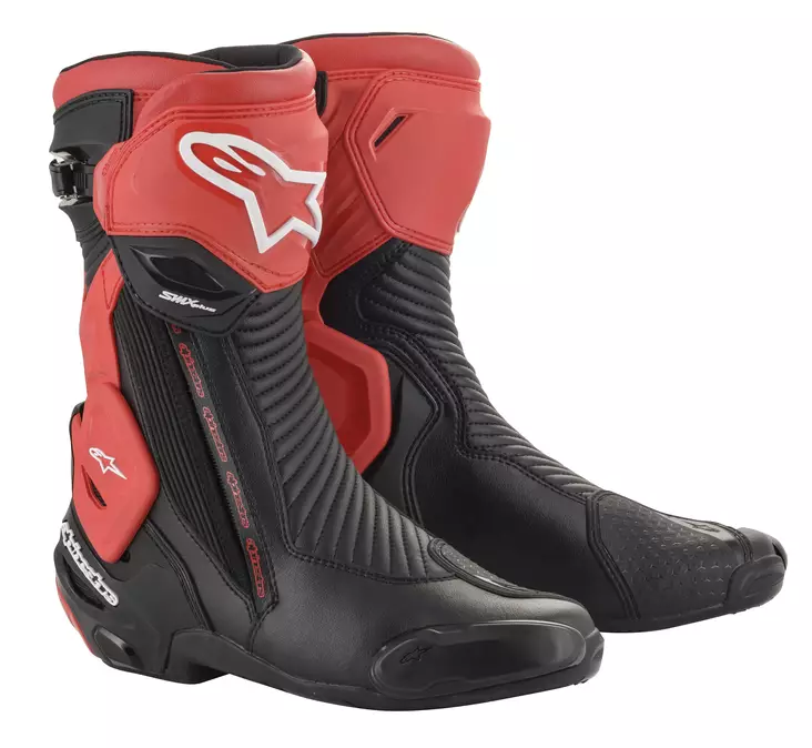 MC-Stövlar Alpinestars SMX Plus V2, svart/röd - MC stövlar och skor - D261217 - 1