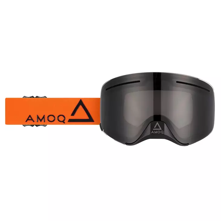 AMOQ Vision Vent+ Magnetic Goggles Red-Black - Smoke - Skoterglasögon - 645-23130327 - 1