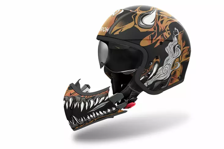 Öppen hjälm Airoh J 110 Color - MC öppningsbara och öppna hjälmar - 57-24077 - 1