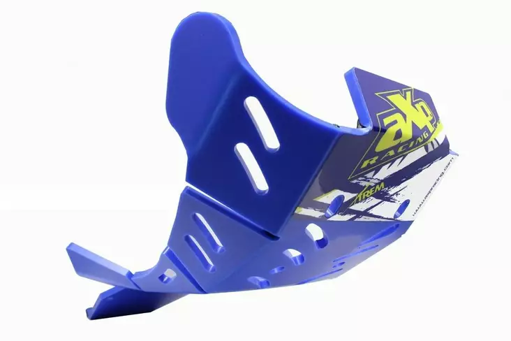 AXP Xtrem HDPE Skid Plate Blue Sherco 250SEF FACTORY-300SEF FACTORY-250SEFR-300S - Motocross hasplåt - 397-AX1537 - 1