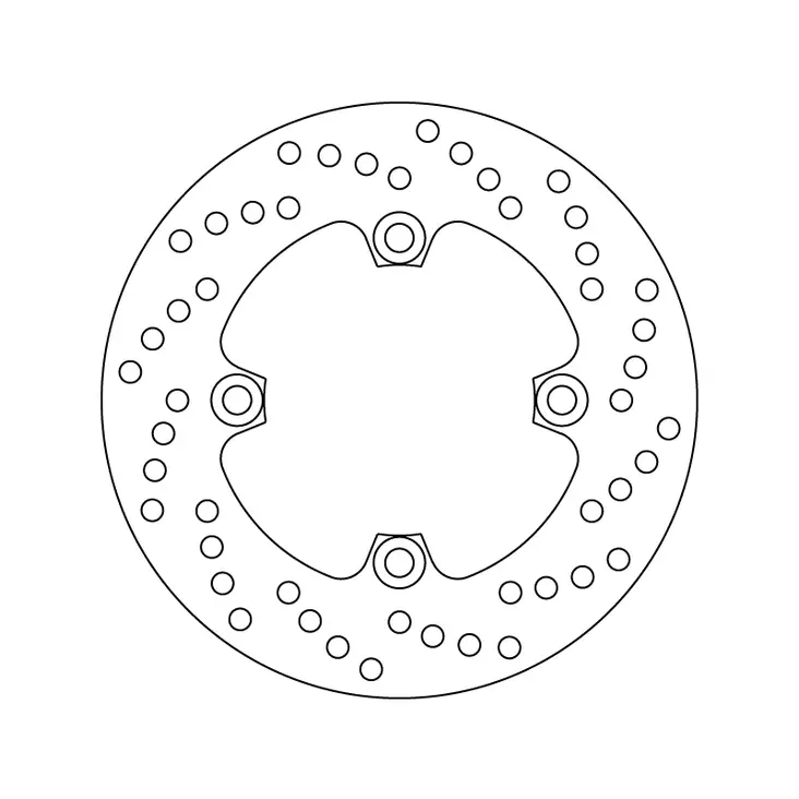 Brembo Bromsskiva Serie Oro - MC Bromsskivor - 232-68B40747 - 1