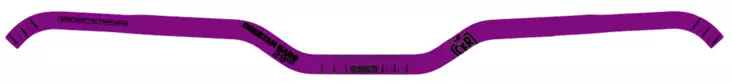 CFR 29er Styre, 1" 7/8 Lila/Svart - Snöskoter styren - 928-1059-07 - 1