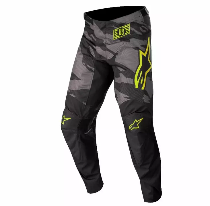 Crossbyxa Alpinestars Racer Tactical, svart/grå/camo/gull - Crossbyxor - D393497 - 1