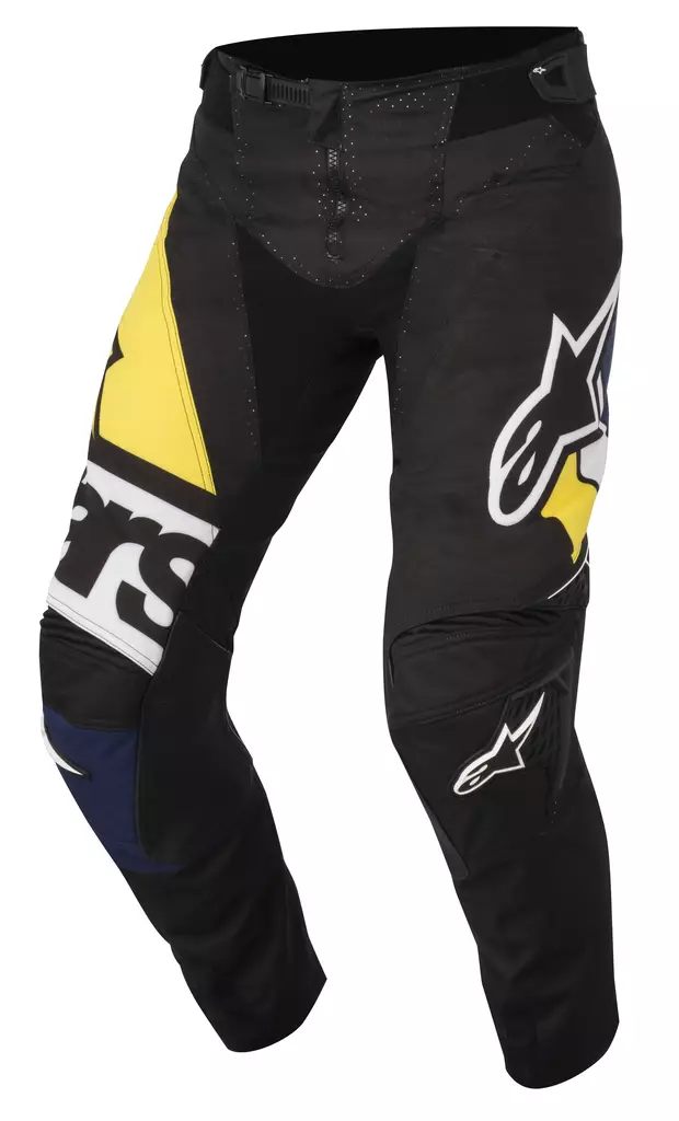 Crossbyxa Alpinestars Techstar Factory, svart/blå/gul - Crossbyxor - D227087 - 1